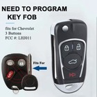 Modified Replacement For 2003 2004 2005 20-07 Chevrolet Silverado Key Fob Remote