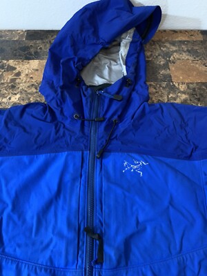 Arc'Teryx Blue Waterproof Shell Jacket Mens Size M | eBay