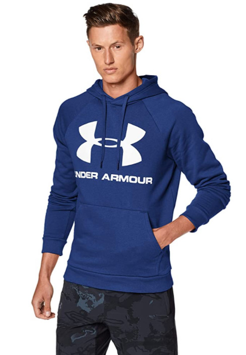 Флисовая толстовка с логотипом Under Armour Rival в спортивном стиле 6990₽