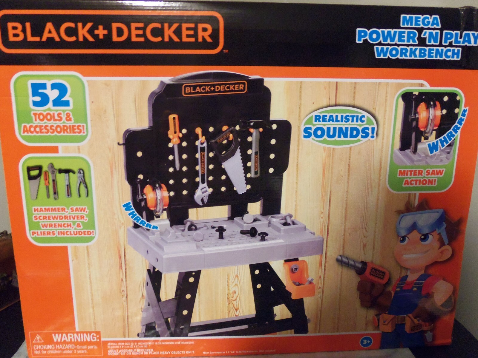 black and decker mega power n play workbench