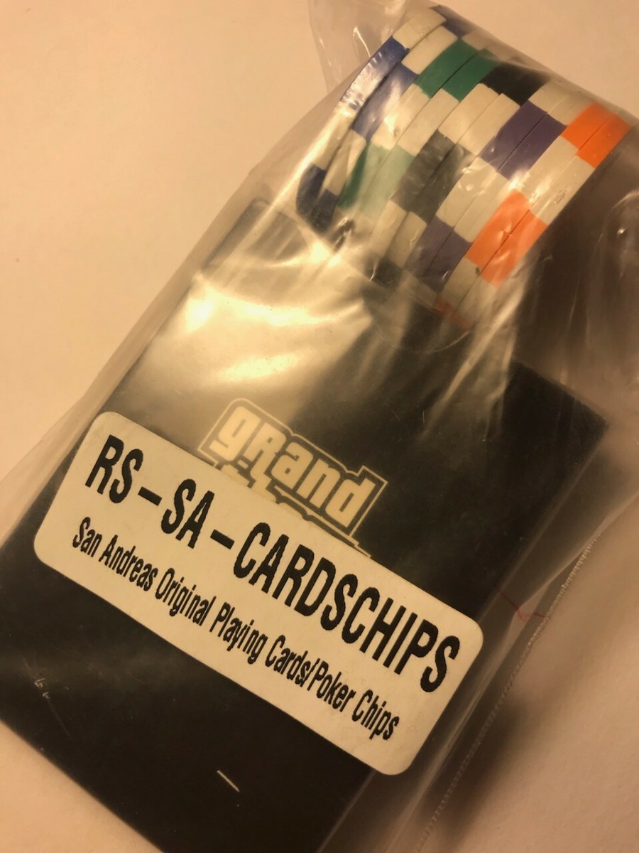 Grand Theft Auto San Andreas Poker Chips - GTA Promo | eBay