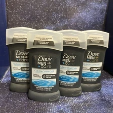 4 X Dove MEN+CARE Clean Comfort 72H Odor Protection Deodorant  3 Oz Each
