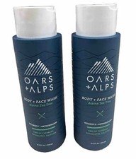 Oars + Alps Body And Face Wash, Alpine Tea Tree Scent, 13.5 Oz Each (2 PACK)