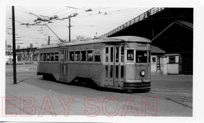 8AA256 RP 1951 B&Q BROOKLYN & QUEENS TRANSIT RAILWAY CAR #6080