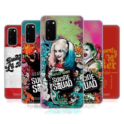 OFFIZIELLE SUICIDE SQUAD 2016 GRAPHICS SOFT GEL HANDYHÜLLE FÜR SAMSUNG HANDYS 1