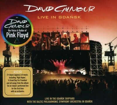 David Gilmour (Pink Floyd) - Live in Gdansk 12 Panel Digi Set 2 CD NEU
