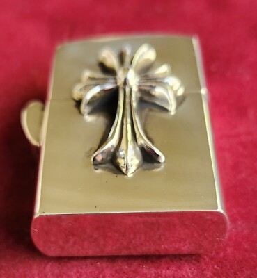 Chrome Hearts© Cross .925 Sterling Silver Zippo Lighter ©1997 | eBay