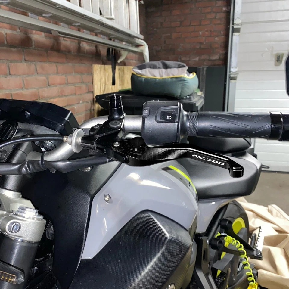 Palancas de embrague de freno cortas para Honda NC700 2012-2017 2018 2019 2020 NC 700X 700S Foto 2 de 4