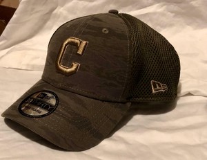 camo indians hat