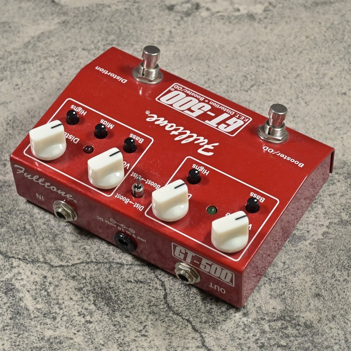 ギター fulltone GT-500 Distortion+ booster/OD Fulltone GT500 Distortion Guitar Effect Pedal for sale
