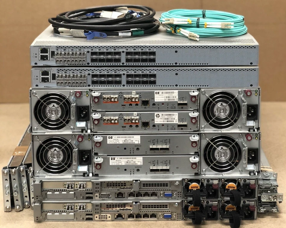 HP MSA2050 16GB FC DL360 Gen10 28.8TB 15K 56-Core Gold 1TB SAN Configuration - Image 2 of 2