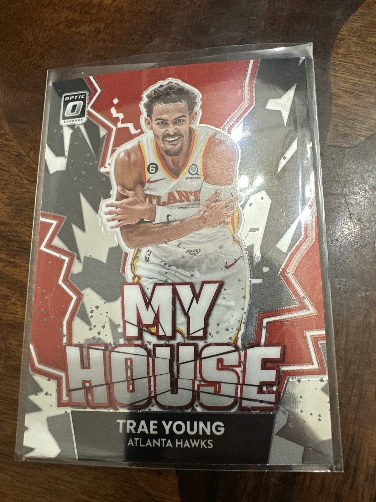 2022-23 Panini Donruss Optic Trae Young My House Silver Prizm #7 - Hawks