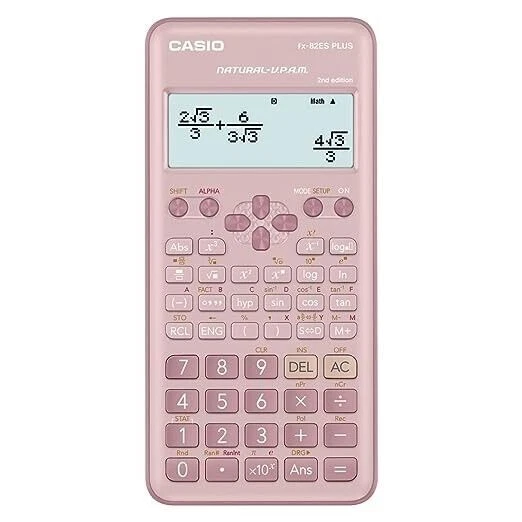 Pink shop casio calculator