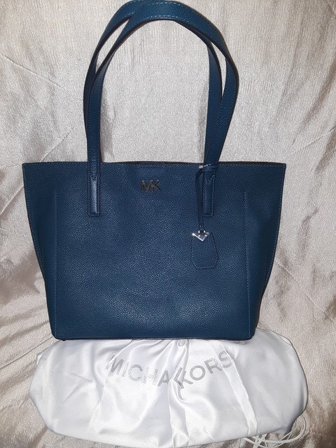 michael kors teal tote