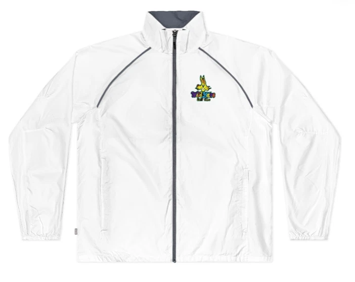 Mens Packable Jacket White