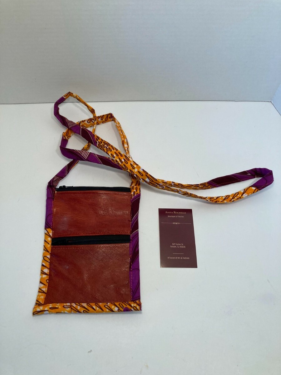Anita Rochelle Fine Art Leather & Cloth Artisan Boho Cross Body