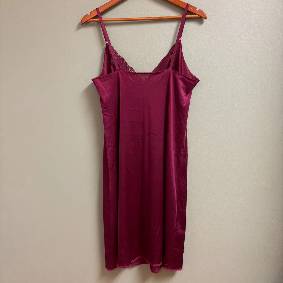 Vestido sin Mangas Maidenform Mujer De Colección Talla 38 Babydoll Chemise Cami Coqueta Capricho Foto 4 de 4