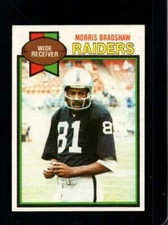 1979 TOPPS #28 MORRIS BRADSHAW EXMT RAIDERS NICELY CENTERED *X39478