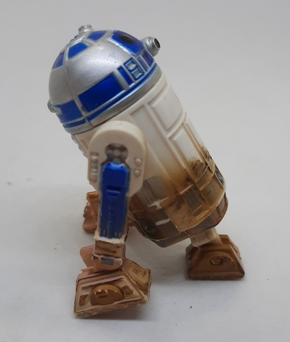 ๐ฅ STAR WARS R2-D2 Battle Damage Action Figure Hasbro 2001 FREE SHIPPING - Picture 2 of 7