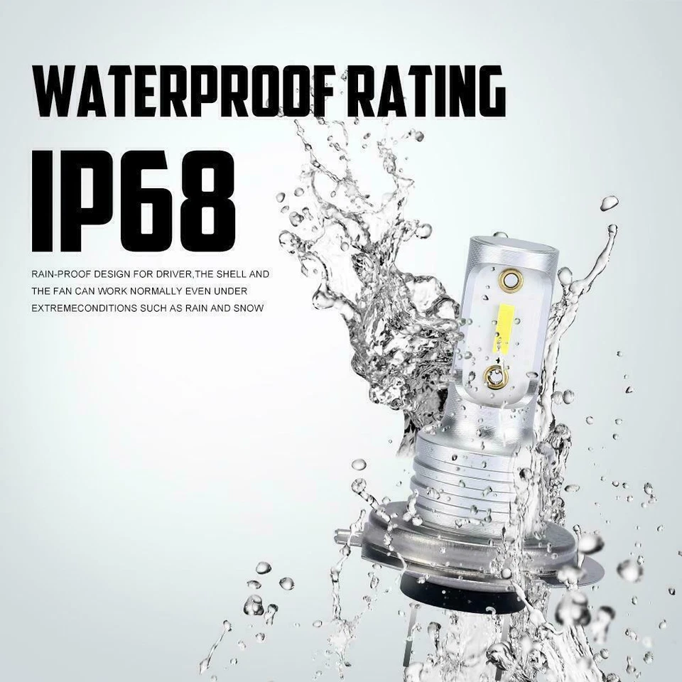 Para Hyundai Elantra GT 2013-2017 - Bombillas LED haz alto + faro antiniebla Foto 4 de 4