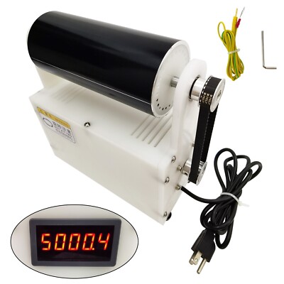 110V 60W 3.9*7.9'' Drum Electrostatic Spinning Collector 100-5000rpm Adjustable