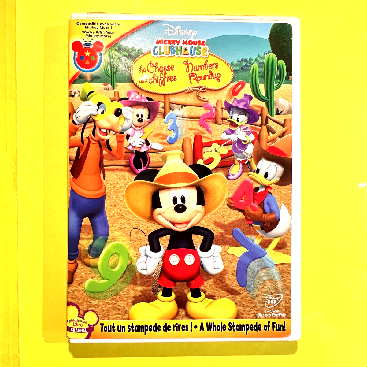 Mickey Mouse Clubhouse Numbers Roundup DVD Bilingual | eBay
