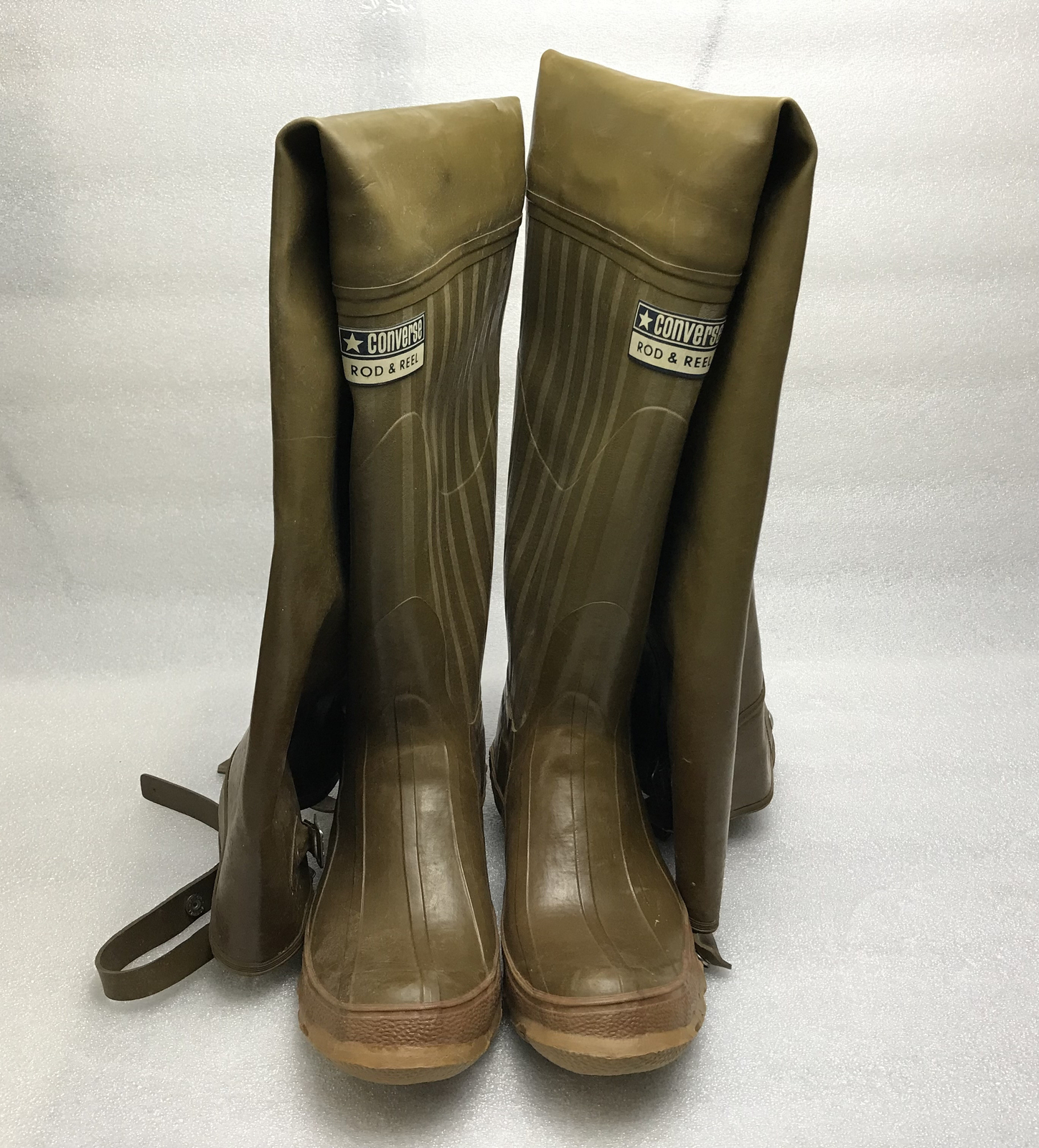 Vintage Converse Rod & Reel Rubber Fly Fishing Hip Boots Waders Womens sz 8 1968 eBay