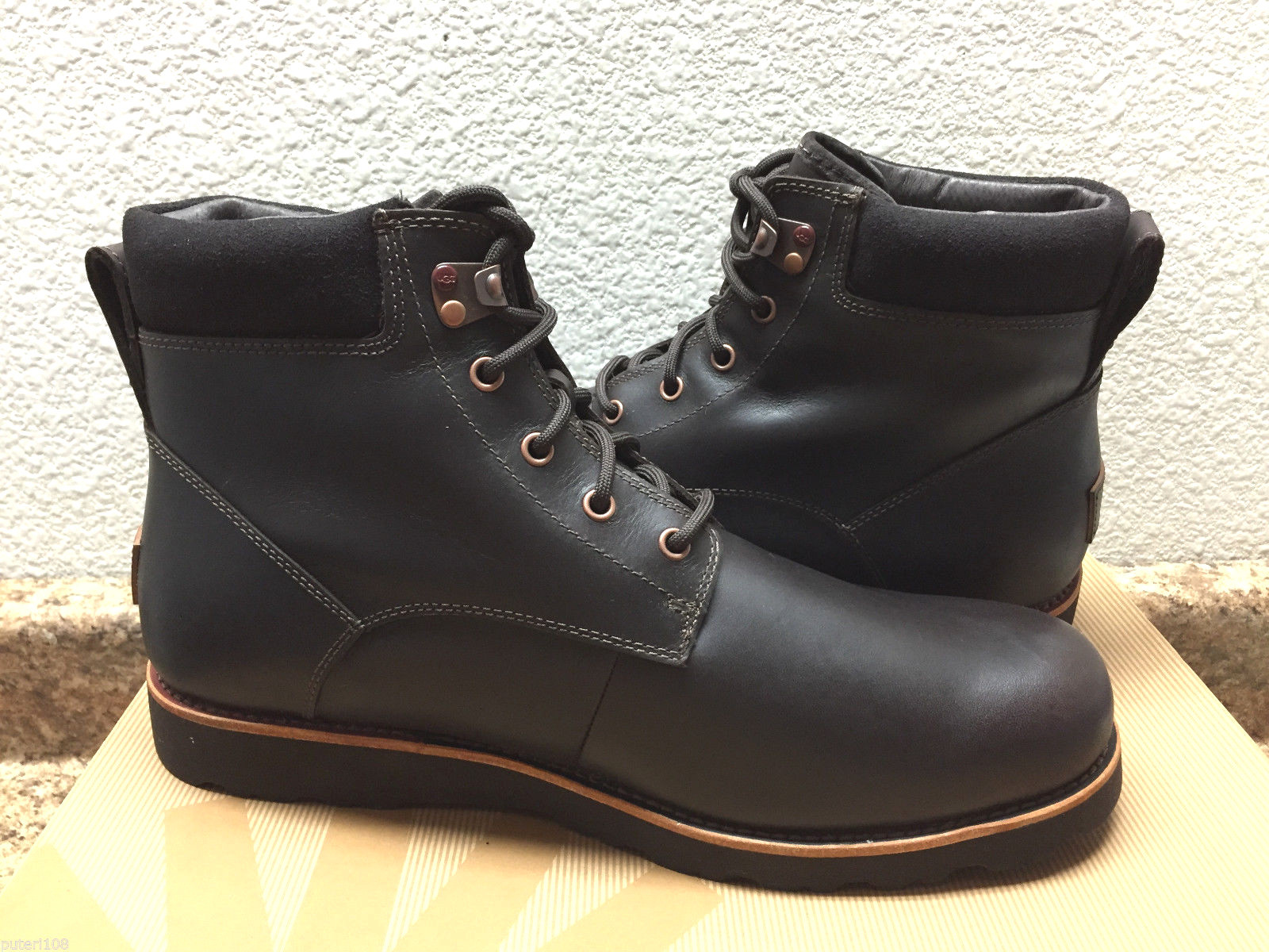 STOUT SHEARLING WATERPROOF LEATHER Boot 