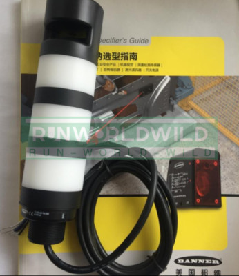 1PCS New BANNER TL50B-gyrabsz beeps three coloured Tower Light