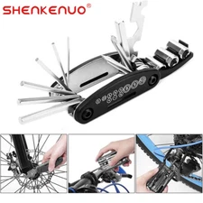 Bike Repair Tools Kit 15-in-1 Bicycle Multi Tool Kit for Maintenance Repair Set