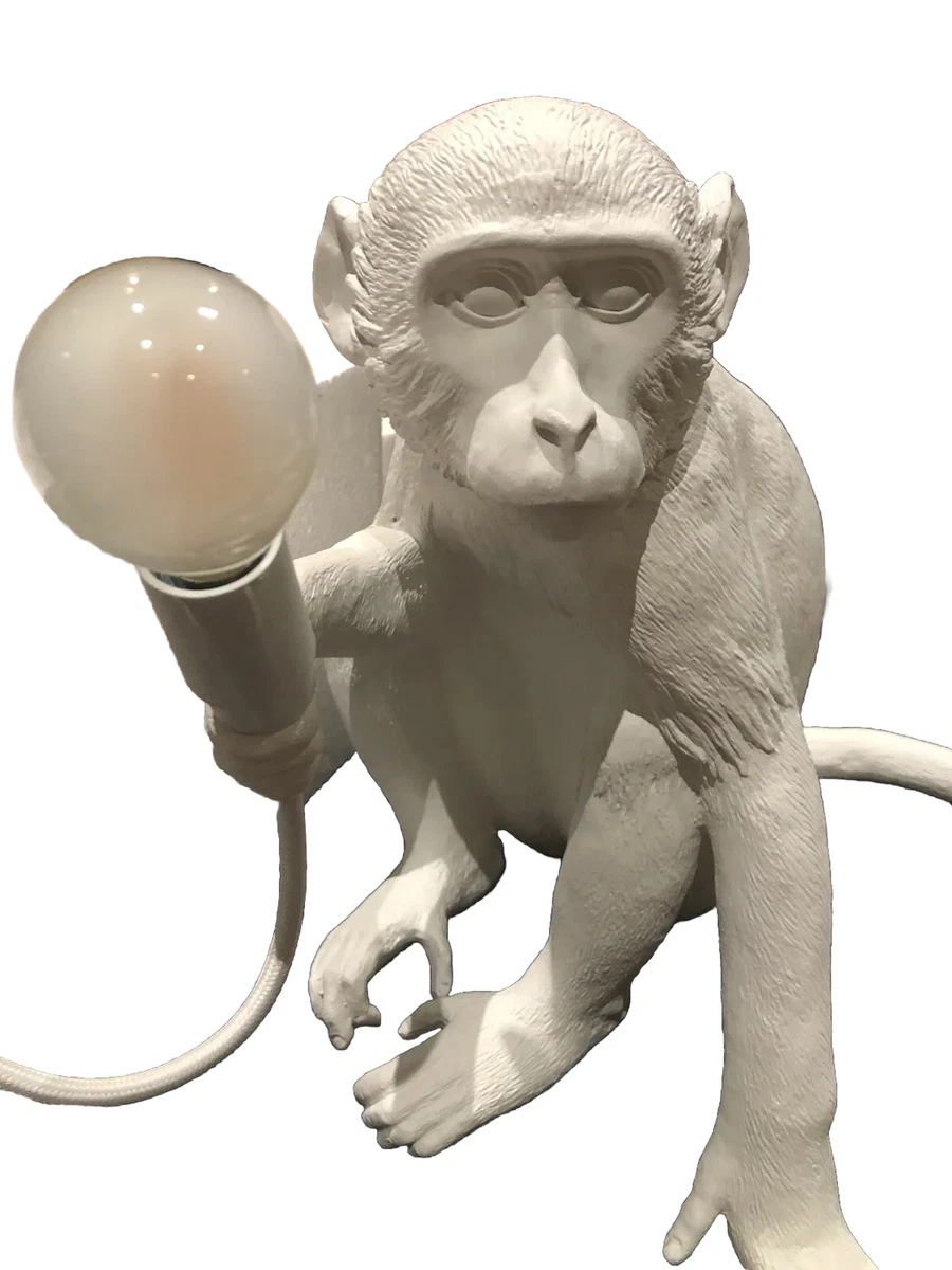 27 Off Seletti monkey lamp White sitting 32x34x30cm Shade