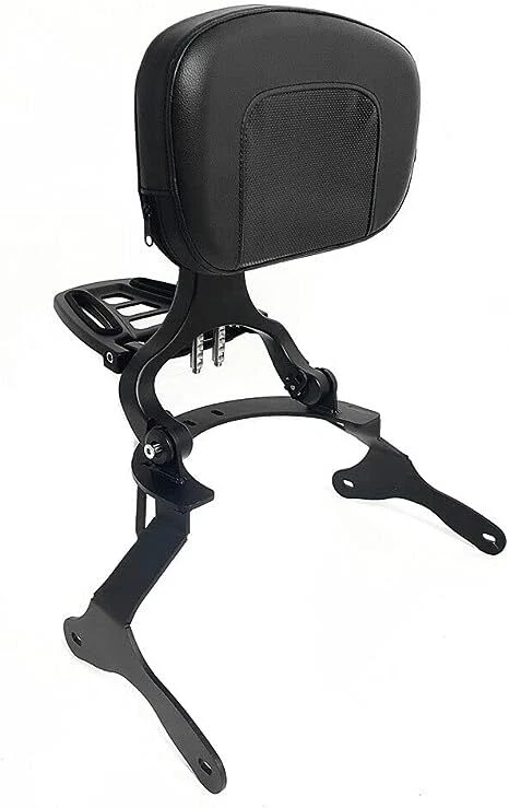 Adjustable Sissy Bar Rear Backrest for Kawasaki Vulcan 1700 Vaquero 2011-2023 - Image 2 of 4