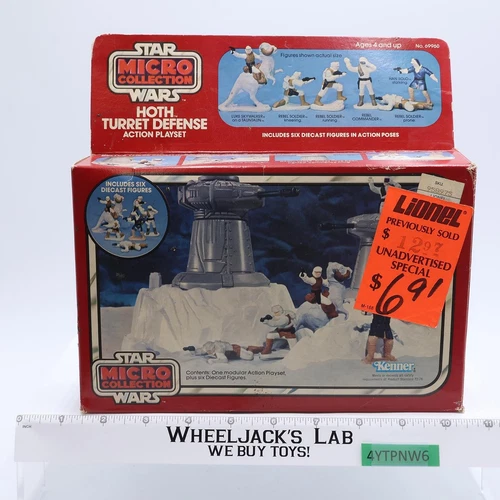 Hoth Turret Defense MICRO COLLECTION Star Wars 1982 Kenner Action Playset