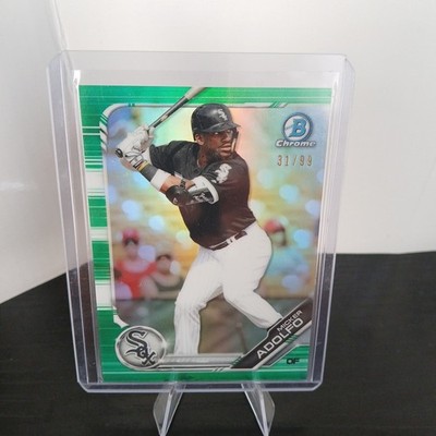 2019 Bowman Chrome - Prospects Micker Adolfo #BCP-164 Green Refractor /99 (RC)