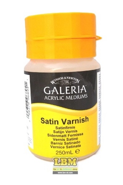 Winsor & Newton Galeria Acrylic Medium Satin Varnish 250ml (3040803)