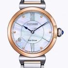 Citizen L ECO-DRIVE Solar-Damenuhr Saphirglas Diamant UVP* 299,- EUR EM1074-82D