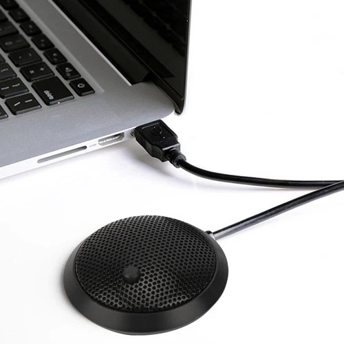 Desktop Microphone Omnidirectional Conference Pickup USB Mic For Meeting