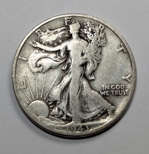 1943-D Walking Liberty Half Dollar — photo from the most recent tracked eBay sale
