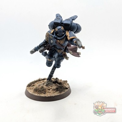 Warhammer 40k Ultramarines Captain Jump Pack Painted Battle Ready GW 40k