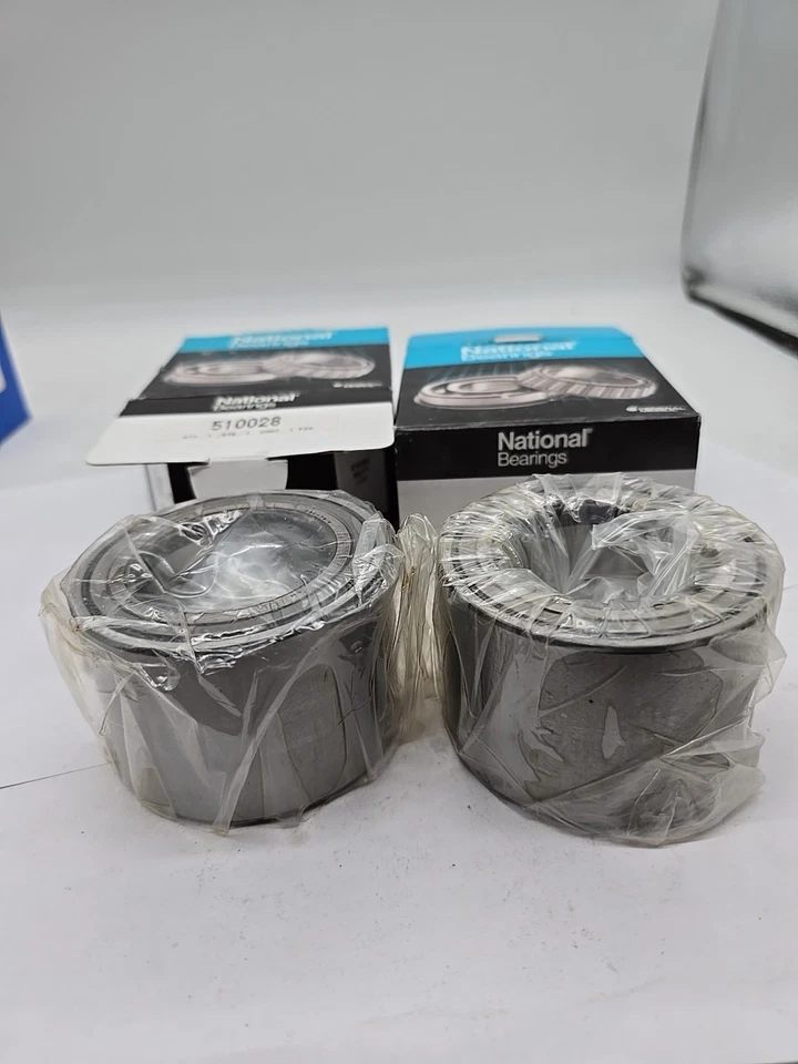 Lote de 2 rodamientos de ruedas National 510028 KOYO Japón Foto 2 de 3