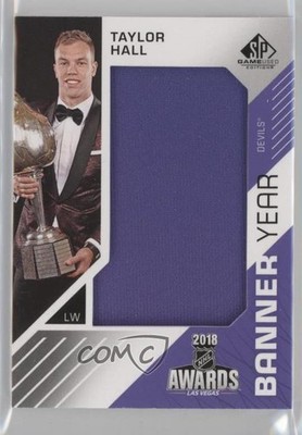 2018-19 SP Game Used Edition Banner Year: NHL Awards Taylor Hall #BAW-TH 8ou