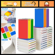 Mini Spiral Notepads 3x5 Inch - 60 Pack Lined...