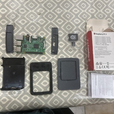Raspberry Pi 3 Model B V1.2 + Rover Bausatz Teile und andere elektronische Komponenten
