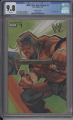 WWE: THEN. NOW. FOREVER. #1   CGC 9.8 NM/M - MATIAS BERGARA TRIPLE H COVER 2016