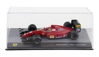 Statisches Modellauto Ferrari F1 F92A 1992 Ivan Hair Mit Vitrine Massstab 1/43
