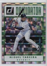 2017 Panini Donruss Dominators 162/999 Miguel Cabrera #D-15 0yz0