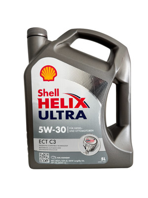 SHELL HELIX ULTRA ECT C3 5W-30  -  5 Liter  | MB 229.52, MB 229.51, BMW LL-04