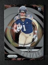 2024 Panini Prizm ROME ODUNZE Rookie RC Base Portals Chicago Bears #9