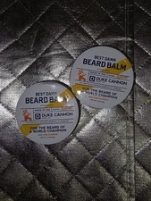 Duke Cannon Best Damn Beard Balm Redwood Scent 1.6 oz Lot Of 2