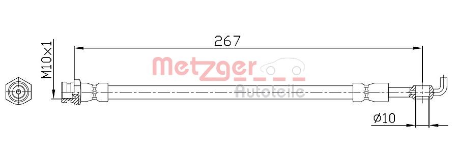 Fits METZGER 4112230 BRAKE JOSE